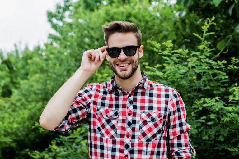 Photo of young man with sunglasses illustrates blog: "Do Pawn Shops Take Sunglasses? "