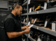 Pawn shop item storage with tagged valuables during a loan period