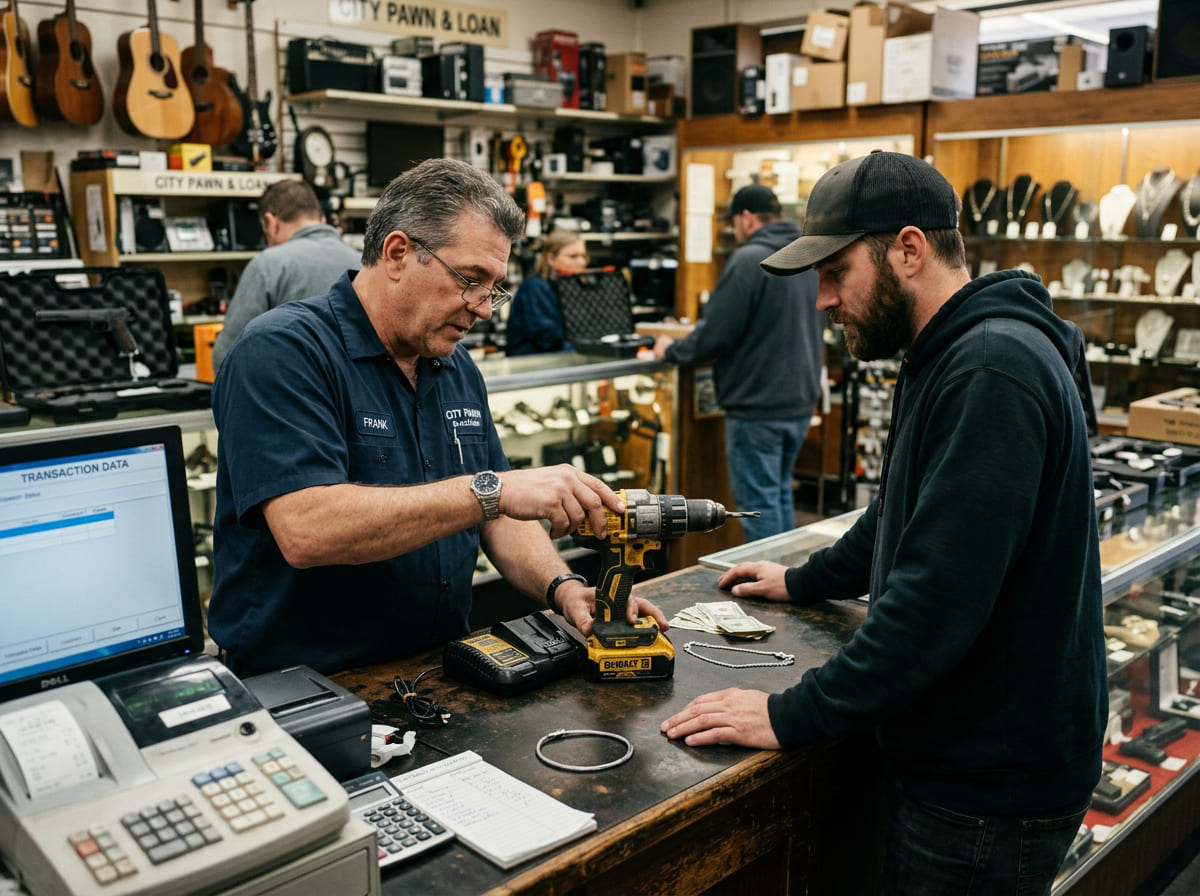 What Makes Some Tools Worth More Than Others at a Pawn Shop with focus on power tool appraisal